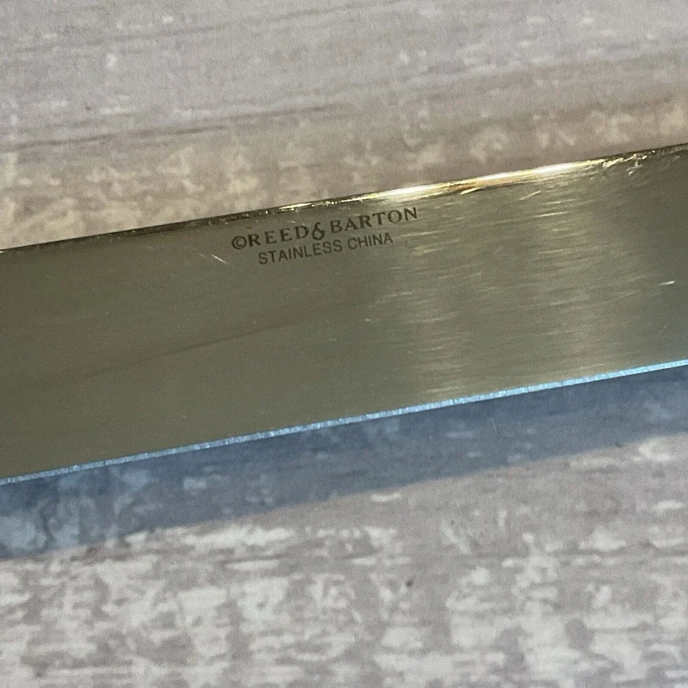 Reed & Barton Stainless Flatware Renaissance Carving Knife